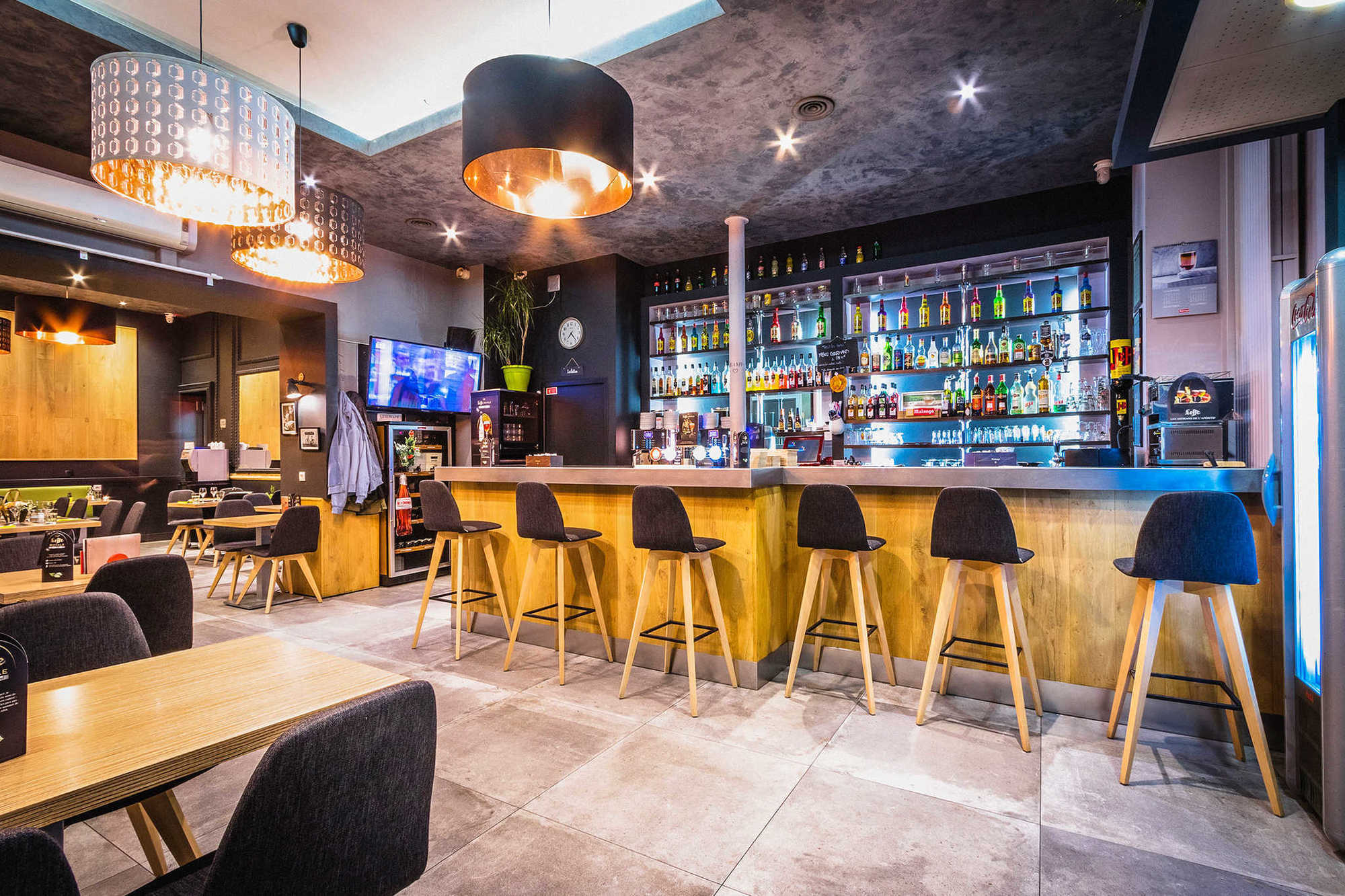 Hotel Actuel Chambery Centre Gare Restaurace fotografie